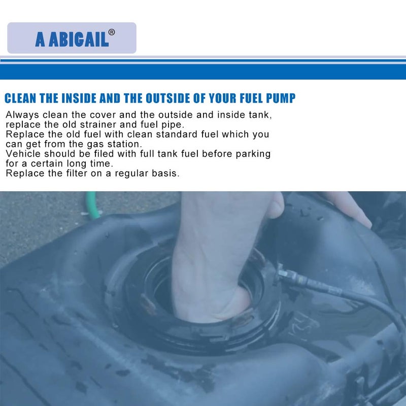 A ABIGAIL Fuel Pump E3542M Replacement for Compatible with 2000-2005 Chevy Impala/Monte Carlo, Buick Century/Regal, Oldsmobile Intrigue, Pontiac Grand Prix 3.1L 3.4L 3.5L 3.8L V6 - Image 3